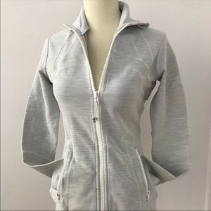 Lululemon White Denim Define Jacket